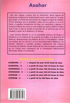 تصویر کتاب داستان اسپانیایی Azahar Nivel Intermedio 1