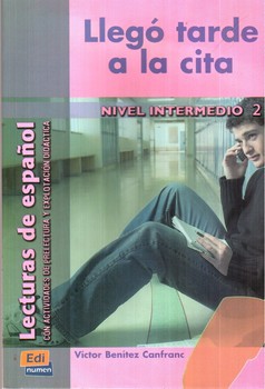 تصویر کتاب داستان اسپانیایی Liego Tarde a La Cita (Nivel Intermedio 2‭)