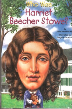 تصویر کتاب داستان هریت بچر استاو که بود Who Was Harriet Beecher Stowe