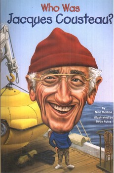 تصویر کتاب داستان ژاک کوستو که بود Who Was Jacques Cousteau