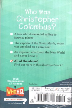 تصویر کتاب داستان کریستف کلمپ که بود Who Was Christopher Columbus