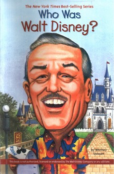 تصویر کتاب داستان والت دیزنی که بود Who Was Walt Disney