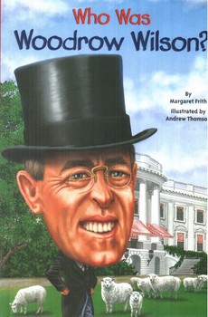 تصویر کتاب داستان وودراو ویلسون که بود Who Was Woodrow Wilson