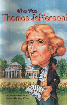 تصویر کتاب داستان توماس جفرسون که بود  Who Was Tomas Jefferson