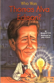 تصویر کتاب داستان توماس ادیسون که بود Who Was Thomas Alva Edison