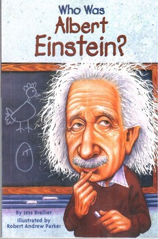 تصویر کتاب داستان آلبرت انیشتین که بود Who Was Albert Einstein
