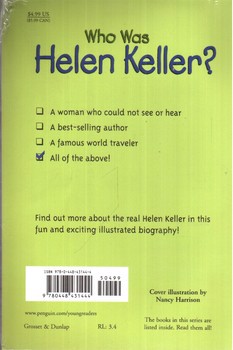 تصویر کتاب داستان هلن کلر که بود Who Was Helen Keller
