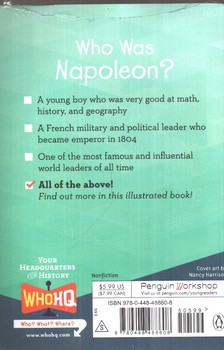 تصویر کتاب داستان ناپلئون که بود Who Was Napoleon