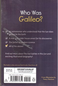 تصویر کتاب داستان گالیله که بود Who Was Galileo