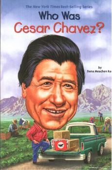 تصویر کتاب داستان سزار چاوز که بود Who Was Cesar Chavez