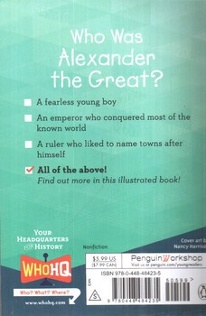 تصویر کتاب داستان اسکندر مقدونی که بود Who Was Alexander The Great