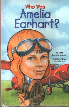 تصویر کتاب داستان امیلیا ارهارت که بودWho Was Emelia Earhart