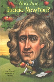 تصویر کتاب داستان ایزاک نیوتن که بود Who Was Isaac Newton