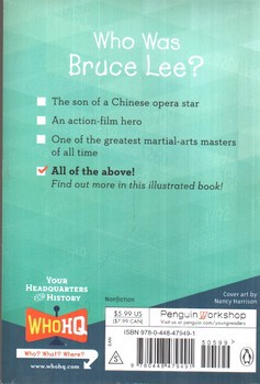 تصویر کتاب داستان بروس لی که بود Who Was Bruce Lee