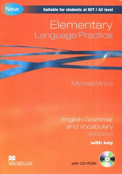 تصویر کتاب المنتری لنگوییج پرکتیس Elementary Language Practice (+CD)