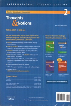 تصویر کتاب تاوت اند نوشنز 2 Thoughts And Notions (Reading And Vocablury Development 2)