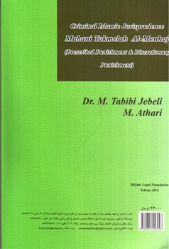 تصویر کتاب فقه جزایی مبانی تکملة المنهاج (حدود و تعزیرات)