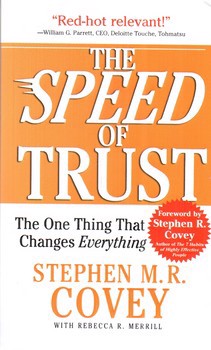 تصویر کتاب The Speed Of Trust (سرعت اعتماد)