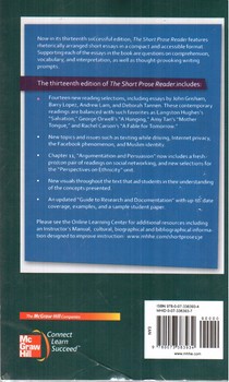 تصویر کتاب شورت پروز ریدر مولر The Short Prose Reader (13 Ed)