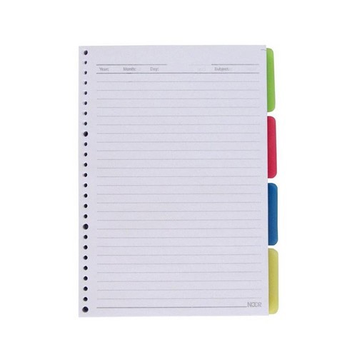 تصویر کاغذ کلاسور 26 سوراخ فاطر