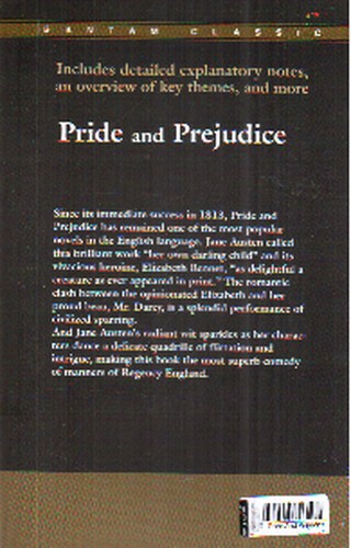 تصویر کتاب Pride And Prejudice (غرور و تعصب)