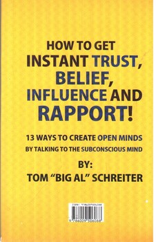 تصویر کتاب چگونه به سرعت به اعتماد، باور، نفوذ و حسن تفاهم دست یابیم