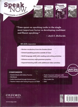 تصویر کتاب Speak Now 3 + CD