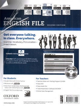 تصویر کتاب (American ENGLISH FILE 2 (second edition)(with workbook