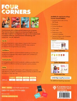 تصویر کتاب 4 کرنر 1 (Four Corners 1) (Second Edition ) (With Work Book)