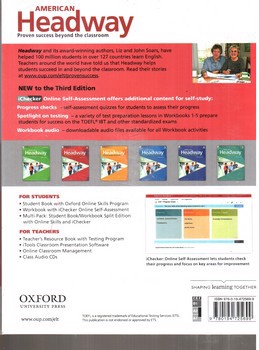 تصویر کتاب امریکن هدوی 1 American Headway 1 (Third Edition) (+DVD‭)