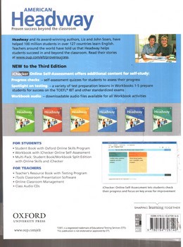 تصویر کتاب امریکن هدوی 3 American Headway 3 (Third Edition) (+DVD)