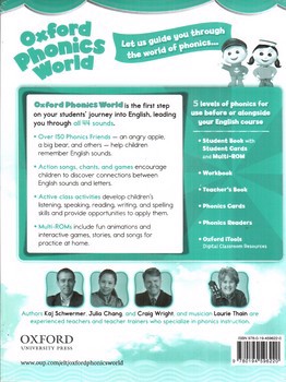 تصویر کتاب آکسفورد فونیکس ورد 1 (Oxford Phonics World 1) (The Alphabet) (Student & Work) (+CD)