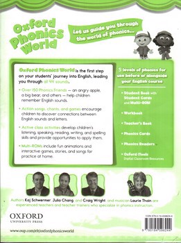 تصویر کتاب آکسفورد فونیکس ورد 3 (Oxford Phonics World 3) (Long Vowels) (Student & Work) (+CD)