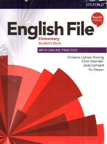 تصویر کتاب (English File Elementary (Fourth editon) (+CD) (With Workbook