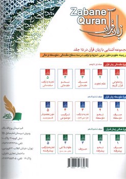 تصویر کتاب زبان قرآن  دوره متوسطه 1 (صرف)