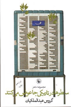 تصویر کتاب سطرها در تاریکی جا عوض می کنند (مجموعه شعر)