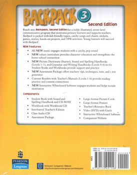 تصویر کتاب بک پک 3 Back Pack 3 (With Workbok) (Second Edition)