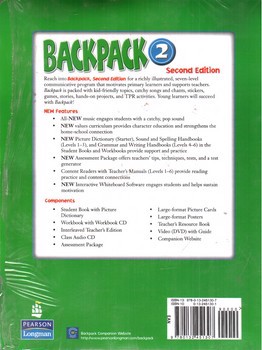 تصویر کتاب بک پک 2 Back Pack 2 (With Workbok) (Second Edition‭)