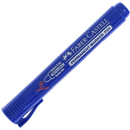 تصویر ماژیک معمولی سرگرد آبی فابرکاستل کد 254151 (Faber Castell)