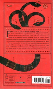 تصویر کتاب رمان جانوران شگفت انگیز Fantastic Beasts