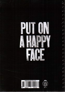 تصویر دفترچه مشکی (طرح جوکر) (رقعی) (سیمی)