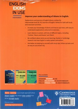 تصویر کتاب (second Edition)(English Idioms In Use)(Intermediate)