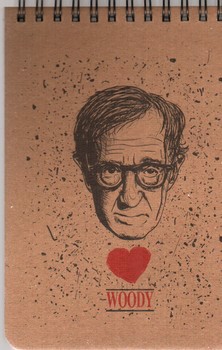 تصویر دفترچه خط دار وودی آلن (سیمی)