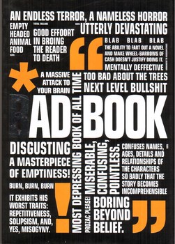 تصویر دفتر خط دار تایپوگرافی (bad book)