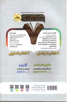 تصویر کتاب گاج تیپ بندی ریاضیات تجربی جامع کنکور مینی (میکروطلایی)