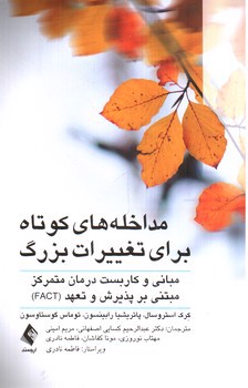 تصویر کتاب مداخله های کوتاه برای تغییرات بزرگ