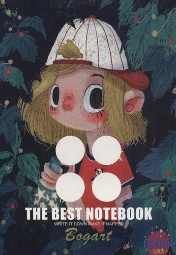 تصویر دفترچه ترکیبی بوگارت (خط دار، بی خط) (کد 337) (the best notebook)