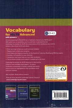 تصویر کتاب Vocabulary  For Ielts Advancd