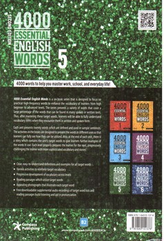 تصویر کتاب 4000 ESSENTIAL ENGLISH WORDS 5 (SECOND EDITIN)
