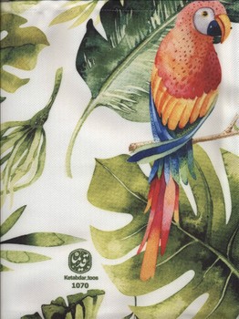 تصویر کیف پارچه ای قدیما (طرح طوطی آرا) (S08)